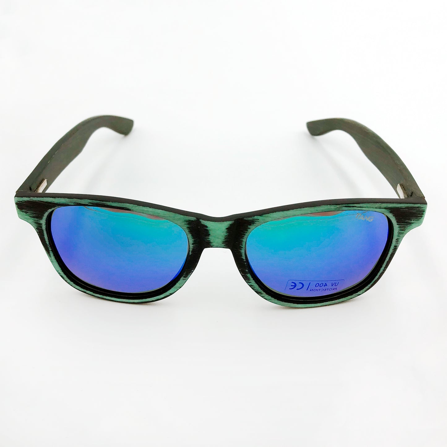 Col. 0 - Gafas de sol Bamboo Beauty Essence - Modelo Jasper green - Blue