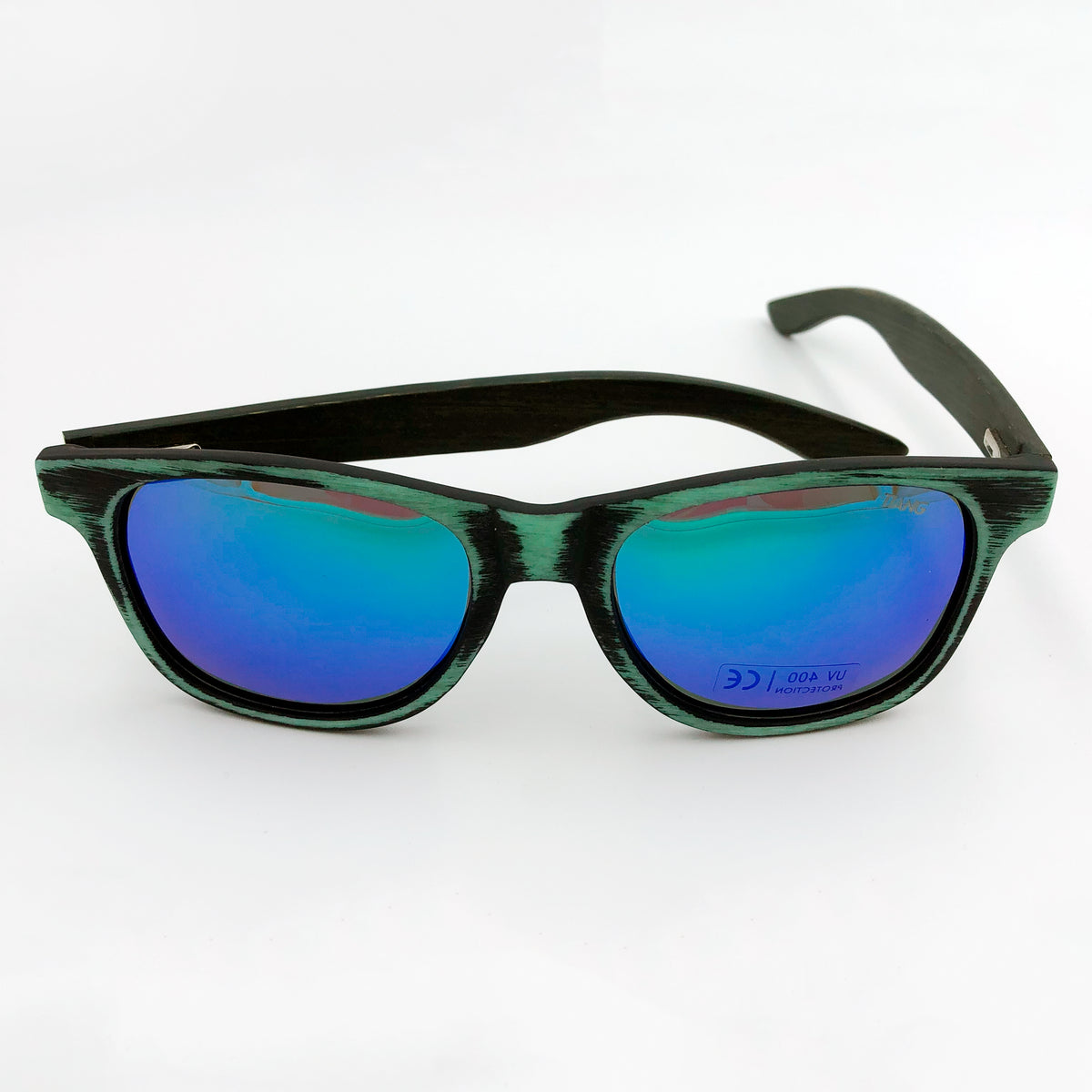 Col. 0 - Gafas de sol Bamboo Beauty Essence - Modelo Jasper green - Blue