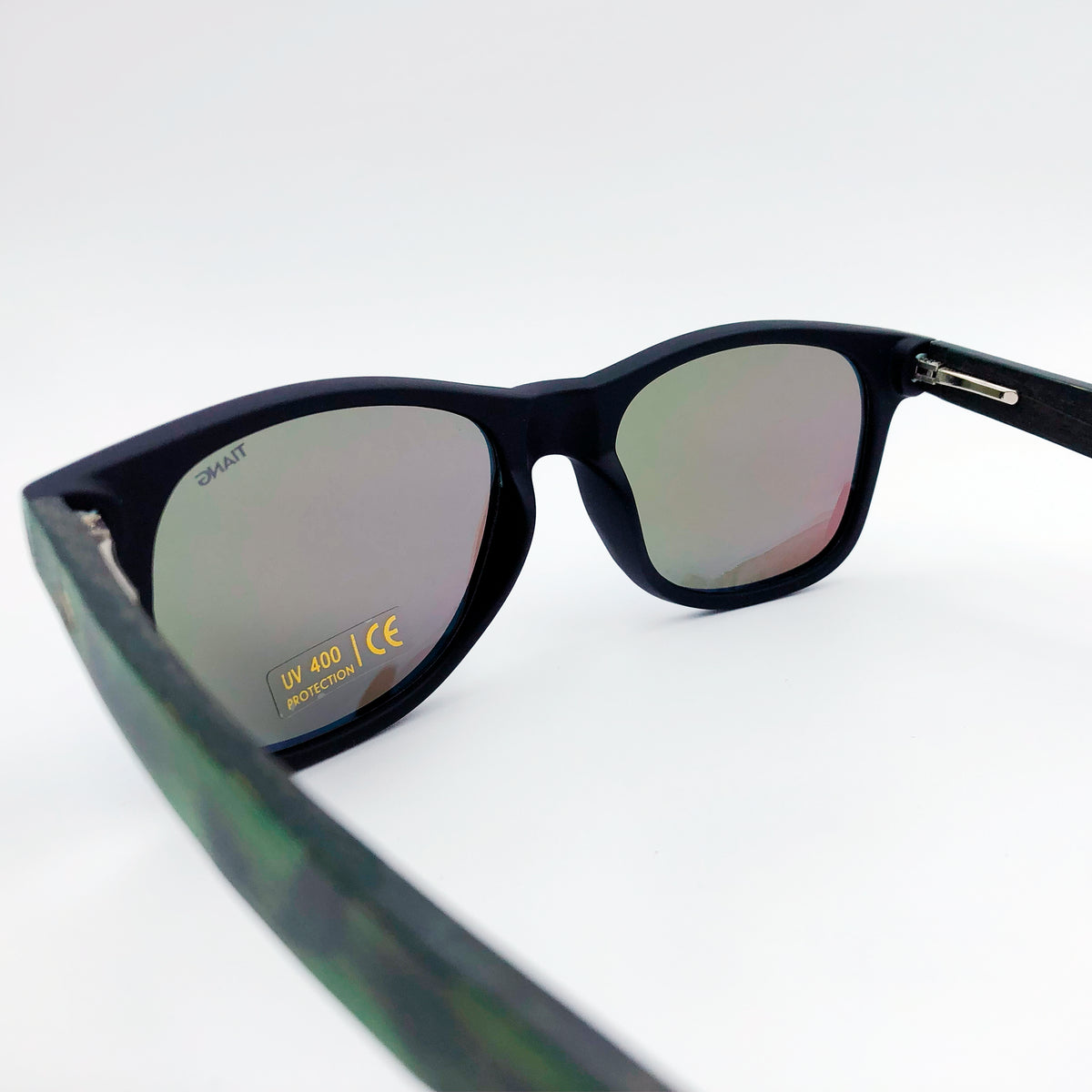 Col. 0 - Gafas de sol Bamboo Beauty Essence - Modelo Jasper green - Blue