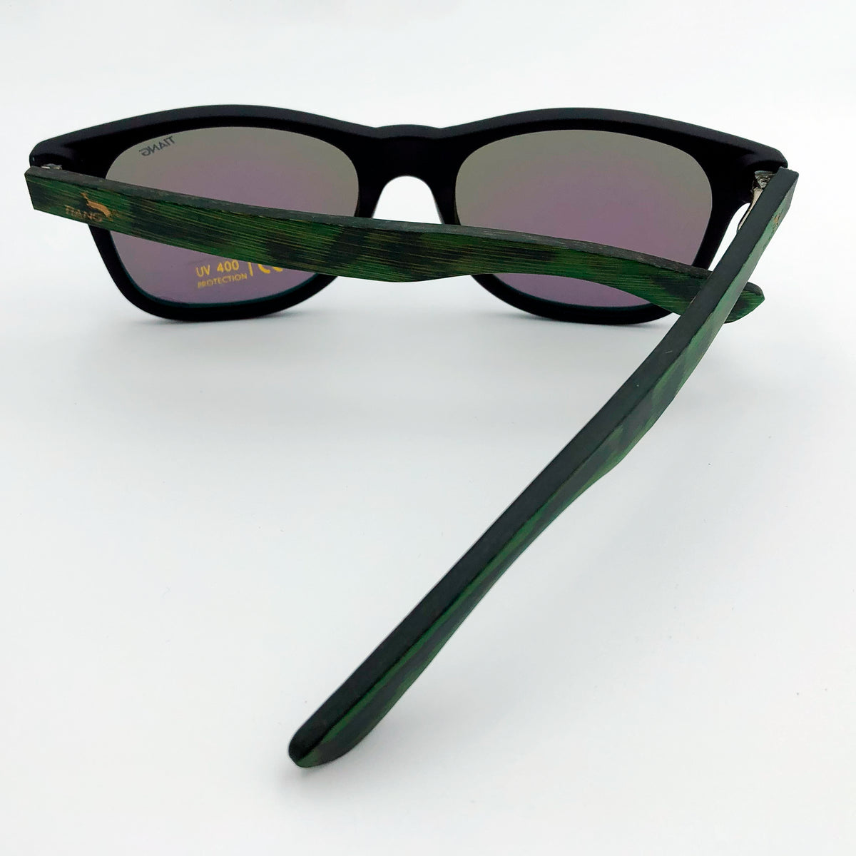 Col. 0 - Gafas de sol Bamboo Beauty Essence - Modelo Jasper green - Blue