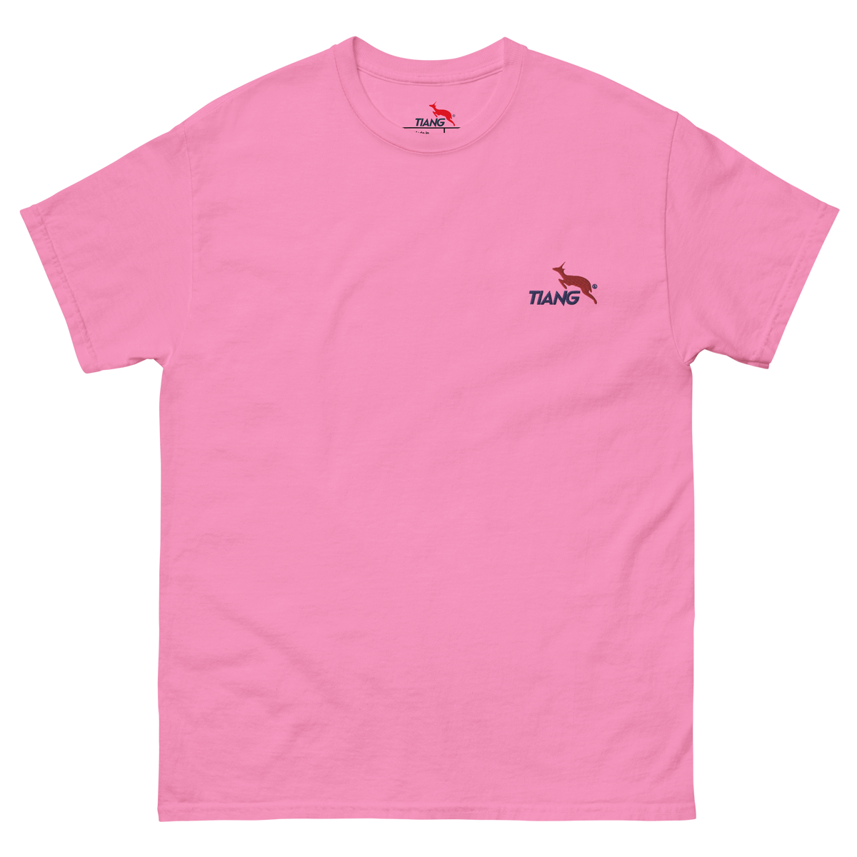 Col. 3 - CLASSIC Camiseta LOGO Embroidery TEXT BLUE BASIC
