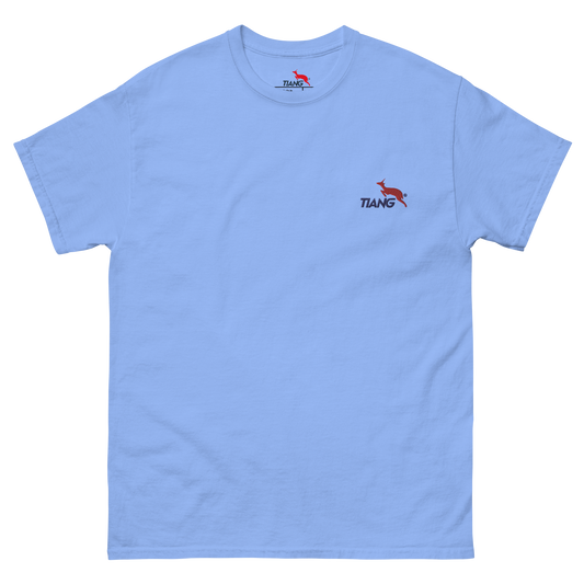 Col. 3 - CLASSIC Camiseta LOGO Embroidery TEXT BLUE BASIC