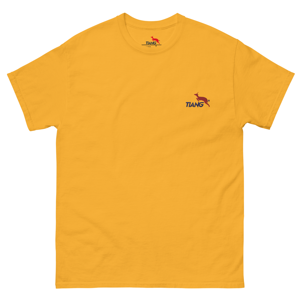Col. 3 - CLASSIC Camiseta LOGO Embroidery TEXT BLUE BASIC