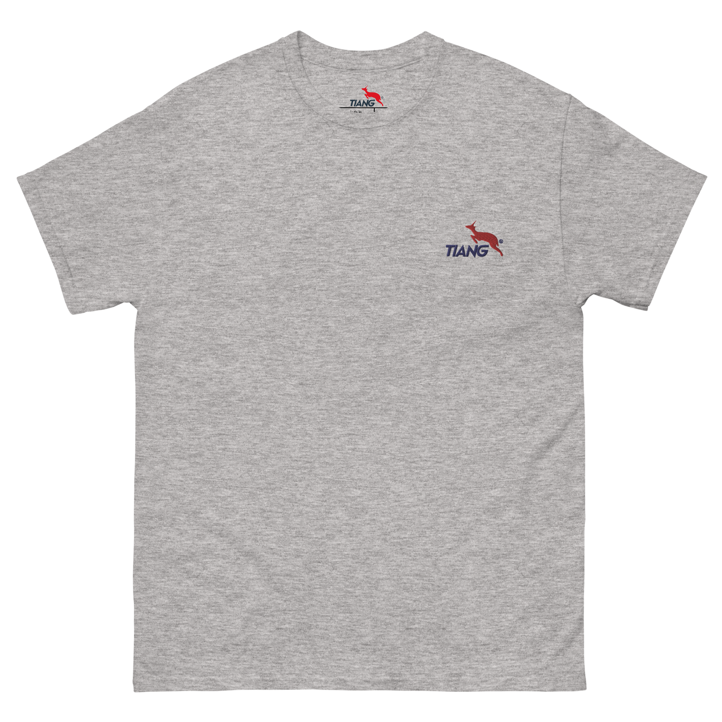 Col. 3 - CLASSIC Camiseta LOGO Embroidery TEXT BLUE BASIC
