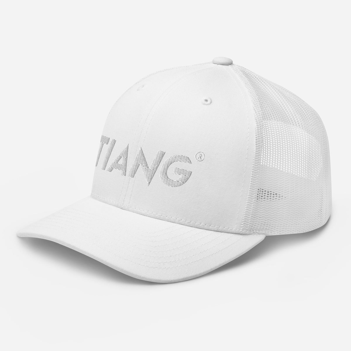 Col. 3 - BASIC FAS Gorra trucker LETTER Embroidery WHITE BASIC