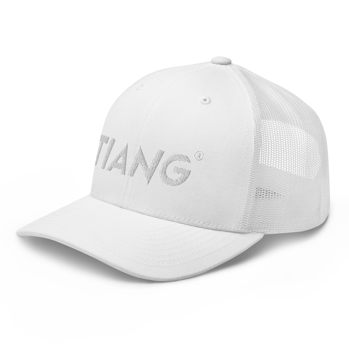 Col. 3 - BASIC FAS Gorra trucker LETTER Embroidery WHITE BASIC