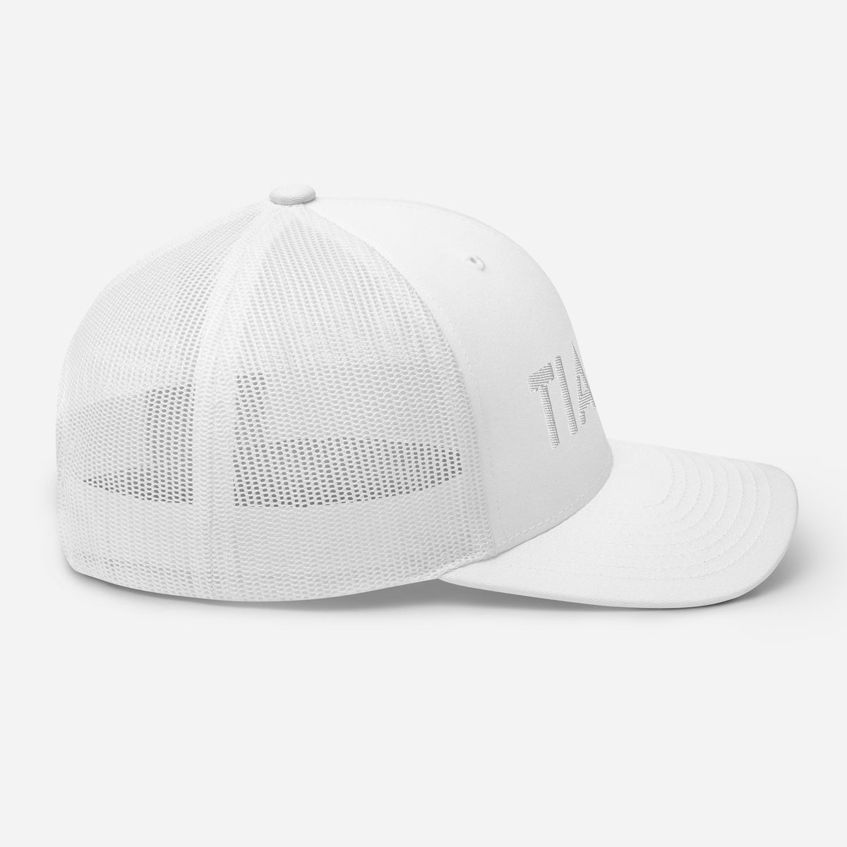 Col. 3 - BASIC FAS Gorra trucker LETTER Embroidery WHITE BASIC