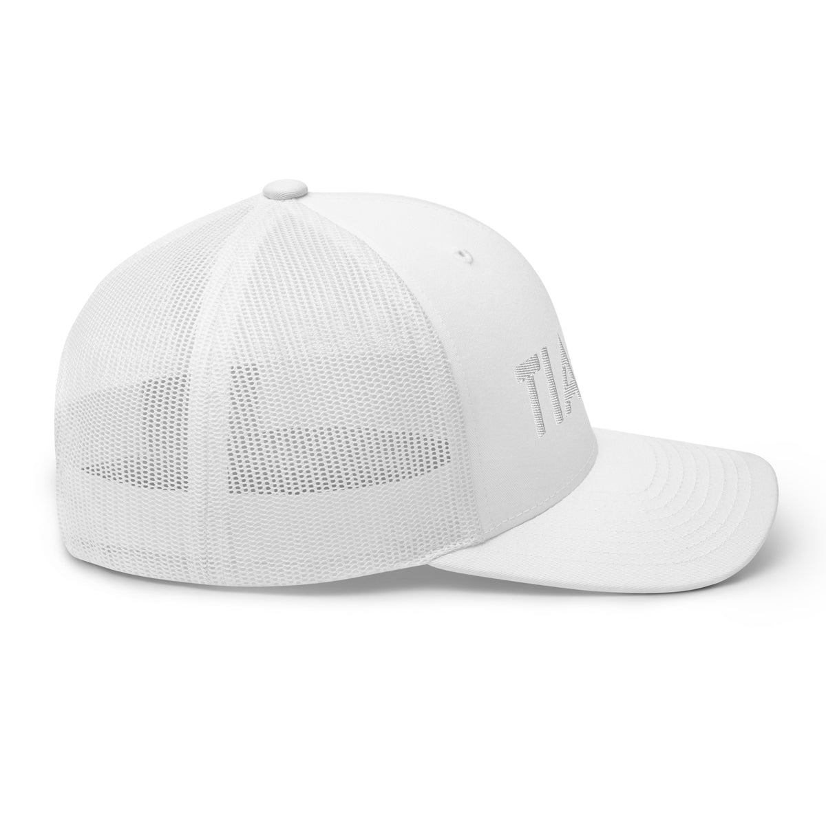 Col. 3 - BASIC FAS Gorra trucker LETTER Embroidery WHITE BASIC