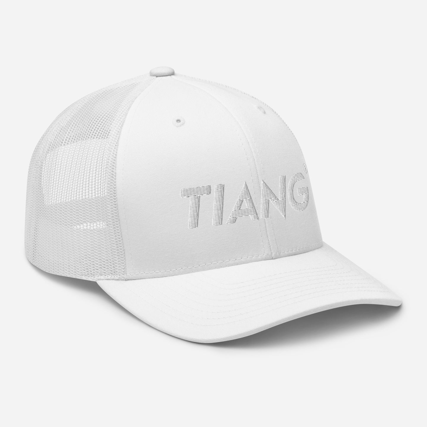 Col. 3 - BASIC FAS Gorra trucker LETTER Embroidery WHITE BASIC